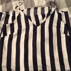 Striped cami dress